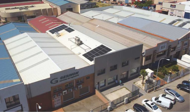 planta solar de gesinom certificada con el sello eco20