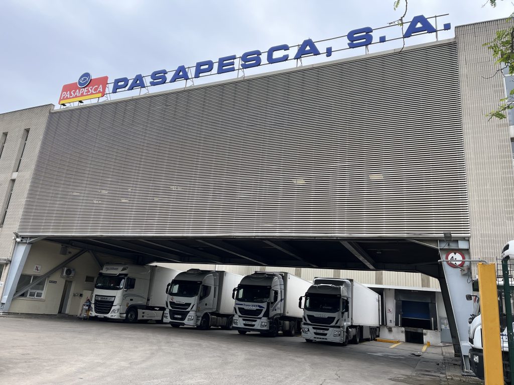 Fachada de la empresa Pasapesca